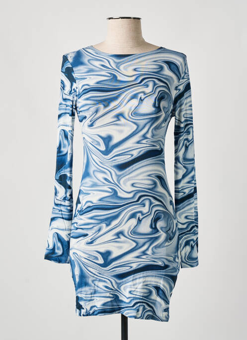 Rochie scurtă albastru SUBDUED femeie