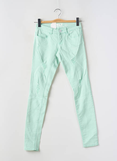 Blugi skinny albastru ONLY femeie