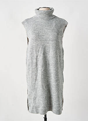 Pulover cu guler înalt gri ONLY femeie