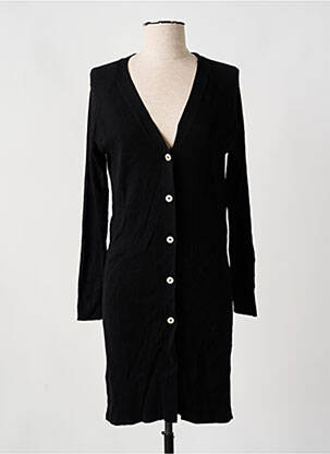 Vestă cu mâneci lungi negru MANGO femeie