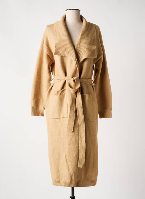 Vestă cu mâneci lungi maro CHERRY PARIS femeie