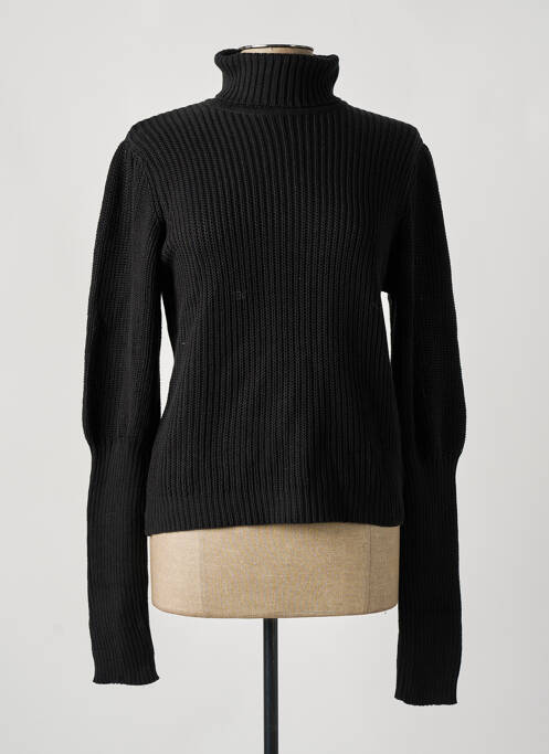 Pulover cu guler înalt negru MEXX femeie