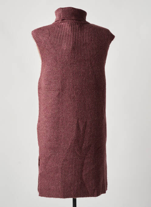 Pulover cu guler înalt violet ONLY femeie