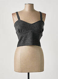 Top gri MORGAN femme