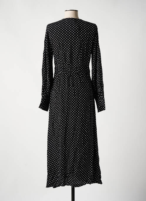 Rochie lungă negru MANGO femeie