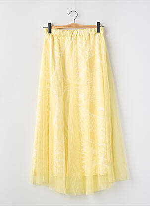 Fustă lungă galben BELLITA femeie