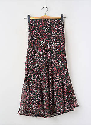 Fustă lungă negru MORGAN femeie