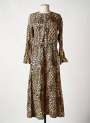 Rochie lungă maro GUESS fată