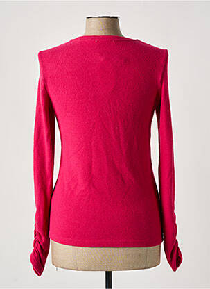 Tricou roz EDC femeie