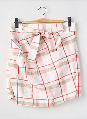 Fustă scurtă alb MANGO femeie