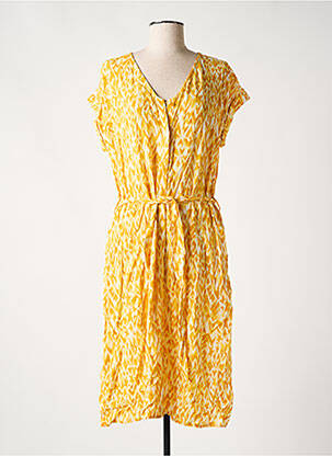 Rochie midi galben STREET ONE femeie