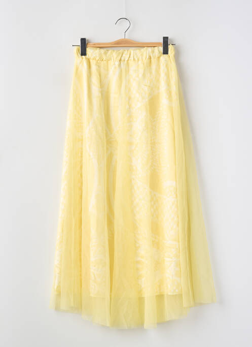 Fustă lungă galben BELLITA femeie