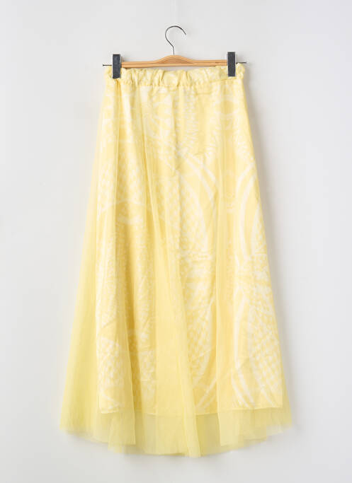Fustă lungă galben BELLITA femeie