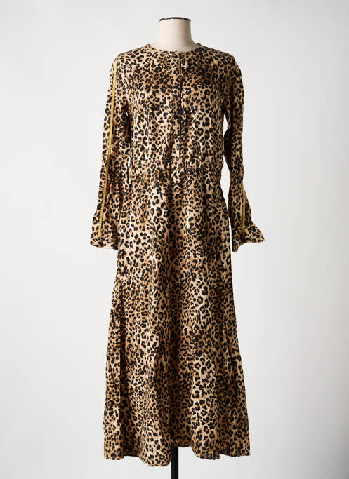 Rochie lungă maro GUESS fată