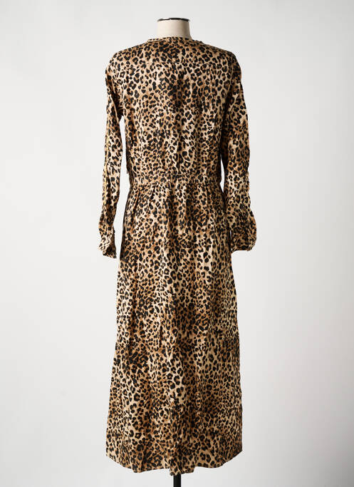 Rochie lungă maro GUESS fată