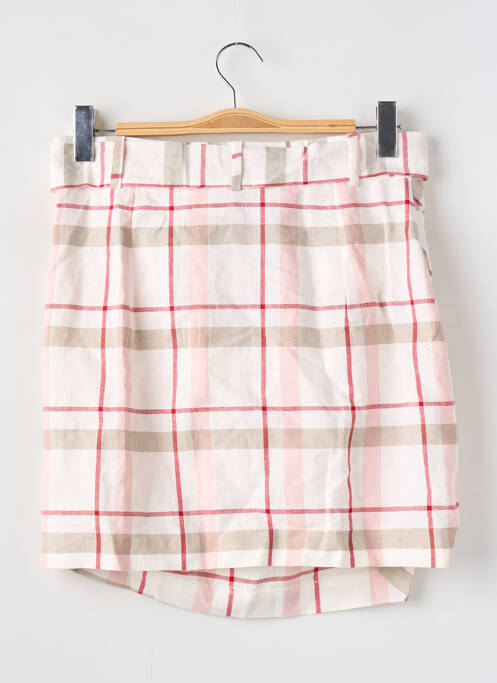 Fustă scurtă alb MANGO femeie