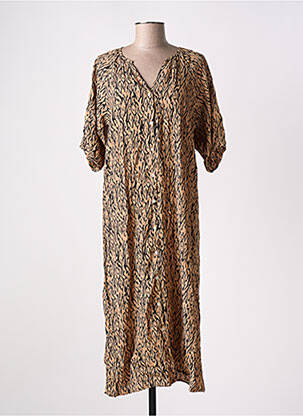 Rochie midi maro VERO MODA femeie