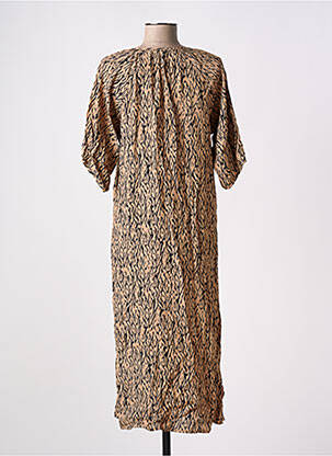 Rochie midi maro VERO MODA femeie