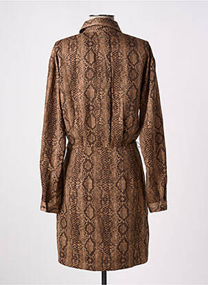 Rochie scurtă maro GUESS femeie
