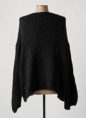 Vestă cu mâneci lungi negru BELLITA femme