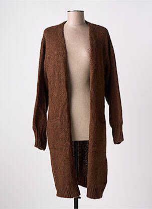 Vestă cu mâneci lungi maro MORE & MORE femeie