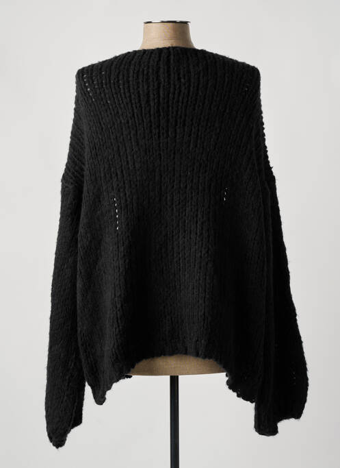 Vestă cu mâneci lungi negru BELLITA femme