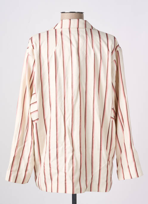 Sacou alb MANGO femeie