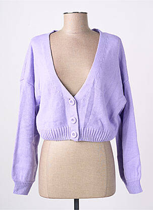 Cardigan petrecut violet TALLY WEIJL femeie