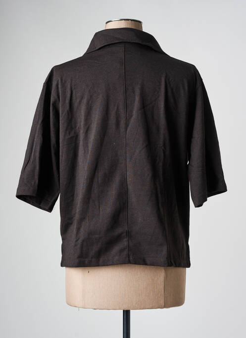 Polo negru TOURIST LEMC femeie