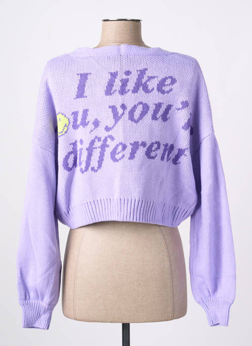 Cardigan petrecut violet TALLY WEIJL femeie