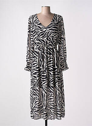 Rochie lungă negru HAILYS femeie