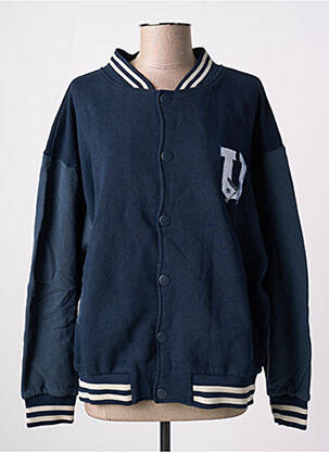 Vestă cu mâneci lungi albastru SUBDUED femeie