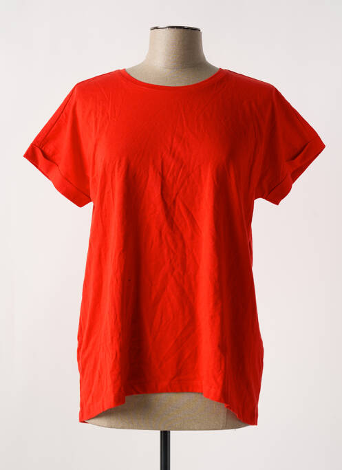 Tricou portocaliu JACQUELINE DE YONG femeie