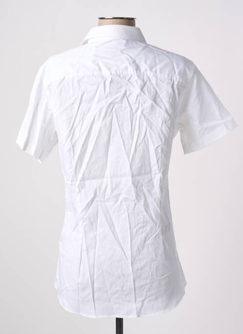 Cămașă cu mâneci scurte alb JACK & JONES bărbat