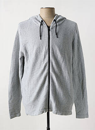 Hanorac cu glugă gri JACK & JONES bărbat