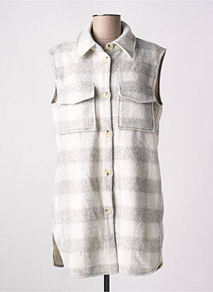 Vestă fără mâneci alb OPUS femeie