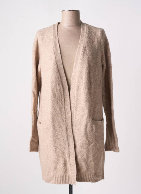 Vestă cu mâneci lungi bej VILA femeie