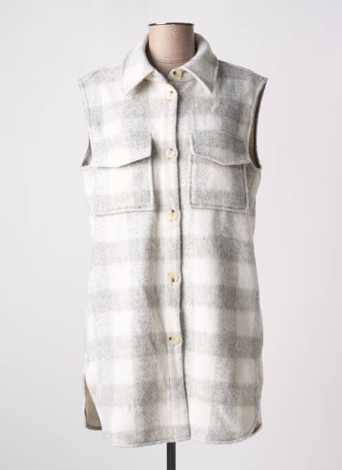 Vestă fără mâneci alb OPUS femeie