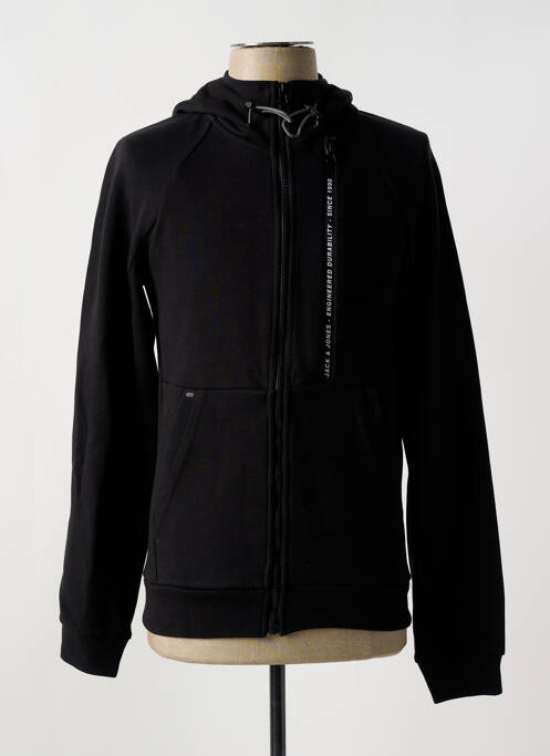 Vestă cu mâneci lungi negru JACK & JONES bărbat