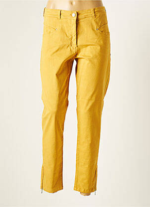 Pantalon 7/8 galben PAUL BRIAL femeie