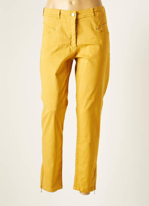 Pantalon 7/8 galben PAUL BRIAL femeie