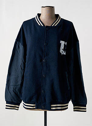 Vestă cu mâneci lungi albastru SUBDUED femeie