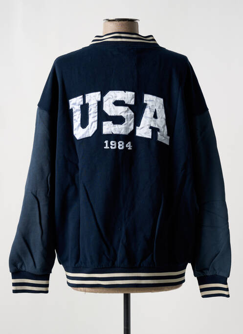 Vestă cu mâneci lungi albastru SUBDUED femeie