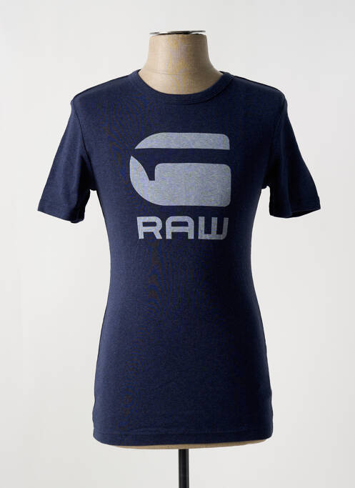 Tricou albastru G STAR bărbat