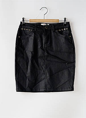 Fustă scurtă negru MORGAN femeie