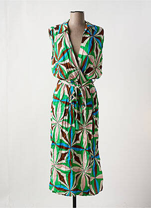 Rochie lungă albastru AMELIE & AMELIE femeie