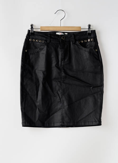 Fustă scurtă negru MORGAN femeie