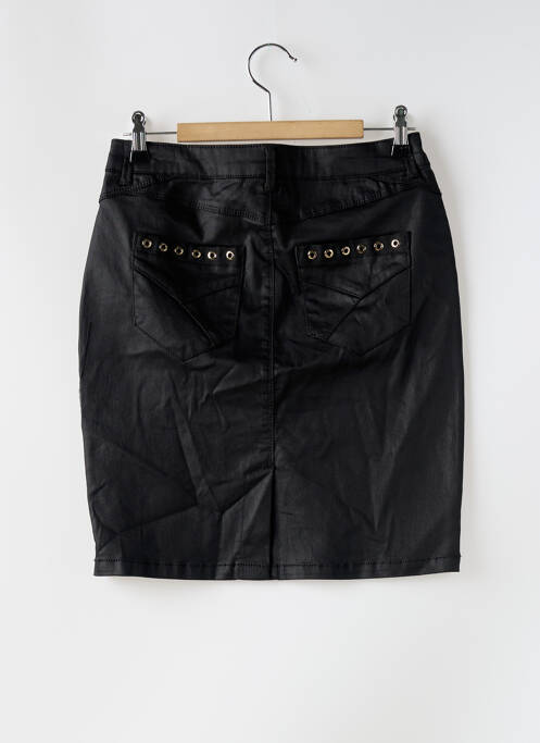 Fustă scurtă negru MORGAN femeie