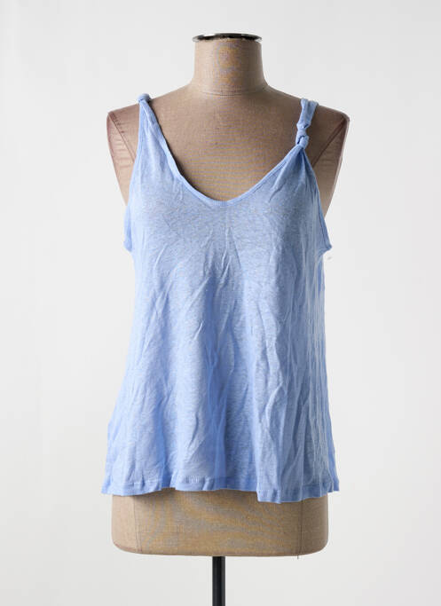 Top albastru MANGO femeie