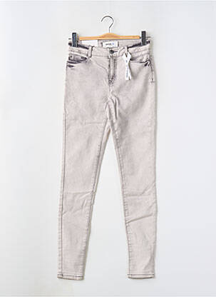 Blugi skinny gri VERO MODA femeie